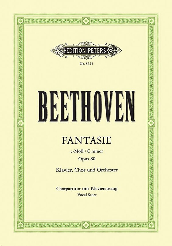 Couverture_Fantasia in C minor Op. 80 Choral Fantasy (Choral Score with Piano Reduction)