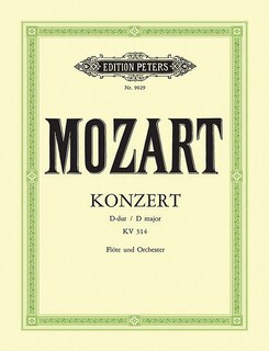 Front cover_Flute Concerto No. 2 in D K314 (285d) (Edition for Flute and Piano)