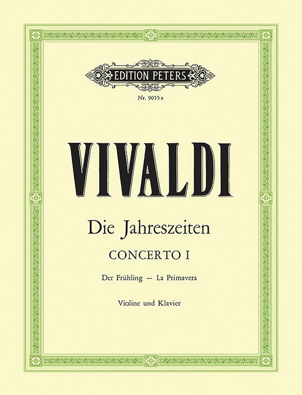 Couverture_Violin Concerto in E Op. 8 No. 1 Spring (Edition for Violin and Piano)