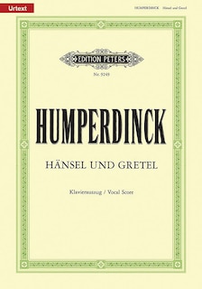 Couverture_Hansel und Gretel (Vocal Score)