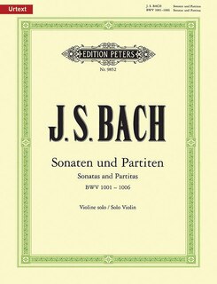 Couverture_Sonatas and Partitas for Violin Solo BWV 1001-1006
