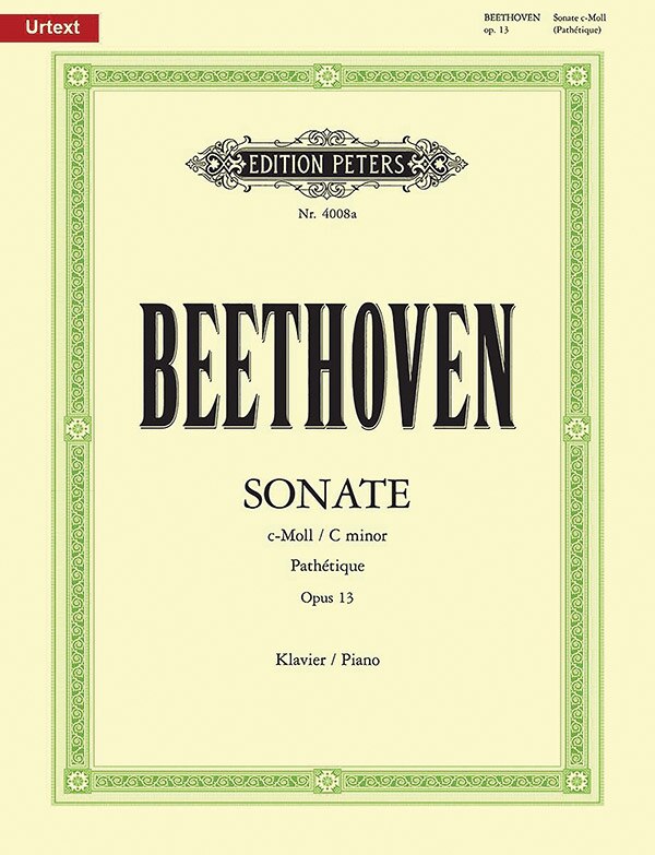 Front cover_Piano Sonata No. 8 in C minor Op. 13 Pathetique