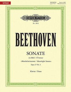 Front cover_Piano Sonata No. 14 in C sharp minor Op. 27 No. 2 Moonlight