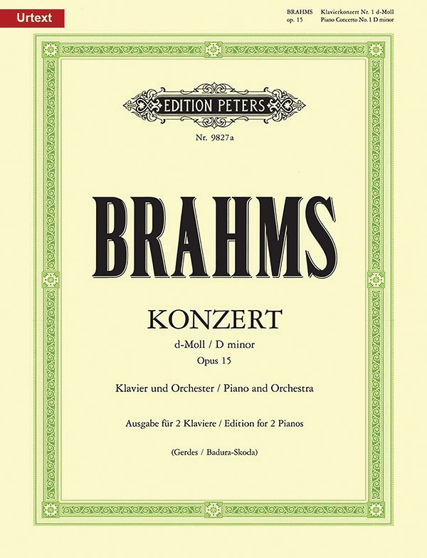 Couverture_Piano Concerto No. 1 in D minor op. 15 (Edition for 2 Pianos)