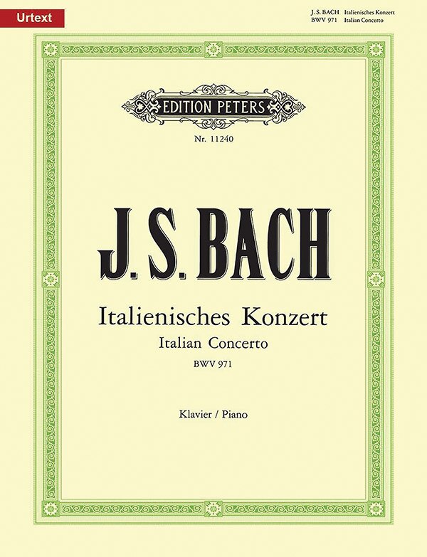 Couverture_Italian Concerto BWV 971 for Piano
