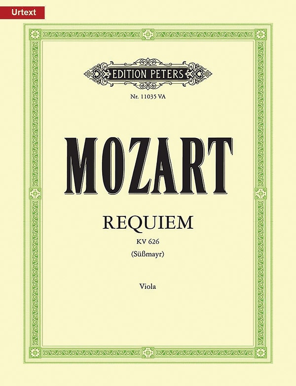 Couverture_Requiem in D minor K626 (Viola Part)
