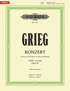 Couverture_Piano Concerto in A minor Op. 16 (Edition for 2 Pianos)
