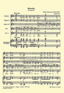 Couverture_Meerfey Op. 6 No. 5 For Sssaa Choir and Piano