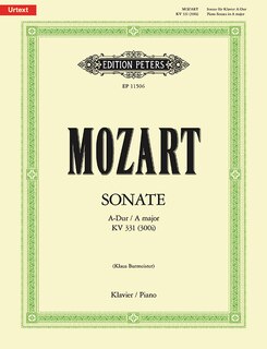 Couverture_Piano Sonata in A K331 (300I)