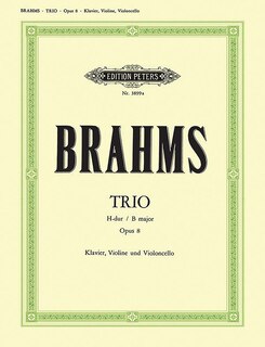 Couverture_Piano Trio No. 1 in B Op. 8 (Revised Version, 1891)