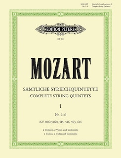 Couverture_Complete String Quintets - Nos. 2-6