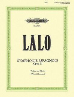Front cover_Symphonie espagnole Op. 21 (Edition for Violin and Piano)