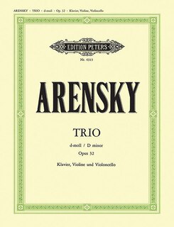 Couverture_Piano Trio in D minor Op. 32