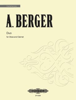 Front cover_Duo for Oboe and Clarinet