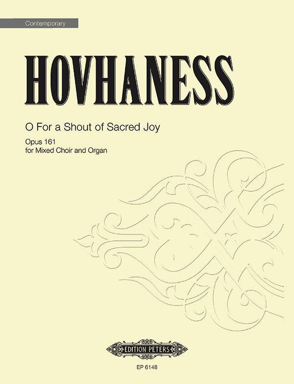 Front cover_O For A Shout of Sacred Joy Op. 161