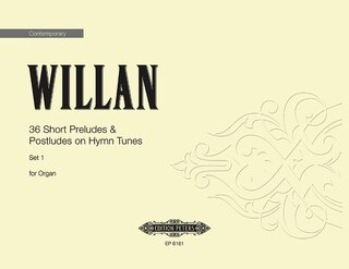 Front cover_36 Short Preludes and Postludes on Hymn Tunes V