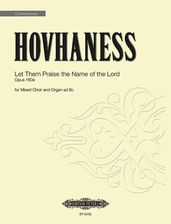 Couverture_Let Them Praise the Name of the Lord Op. 160a