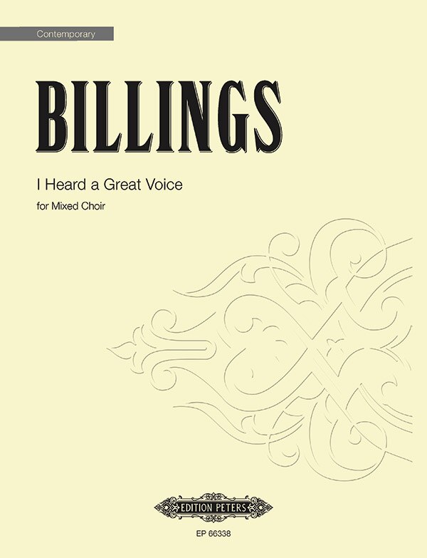 Front cover_I Heard a Great Voice