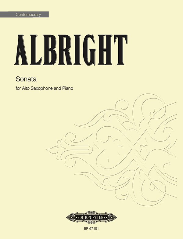 Front cover_Sonata for Alto Saxophone and Piano