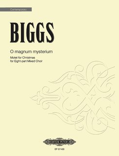 Front cover_O magnum mysterium (Motet for Christmas)