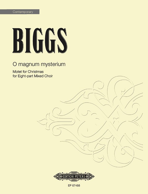 Front cover_O magnum mysterium (Motet for Christmas)