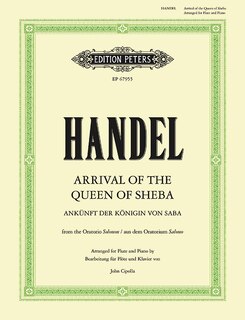 Front cover_Arrival of the Queen of Sheba (Arranged for Flute and Piano)
