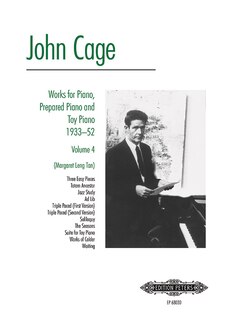Front cover_Works for Piano, Prepared Piano and Toy Piano 1933-52