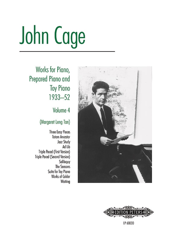 Front cover_Works for Piano, Prepared Piano and Toy Piano 1933-52