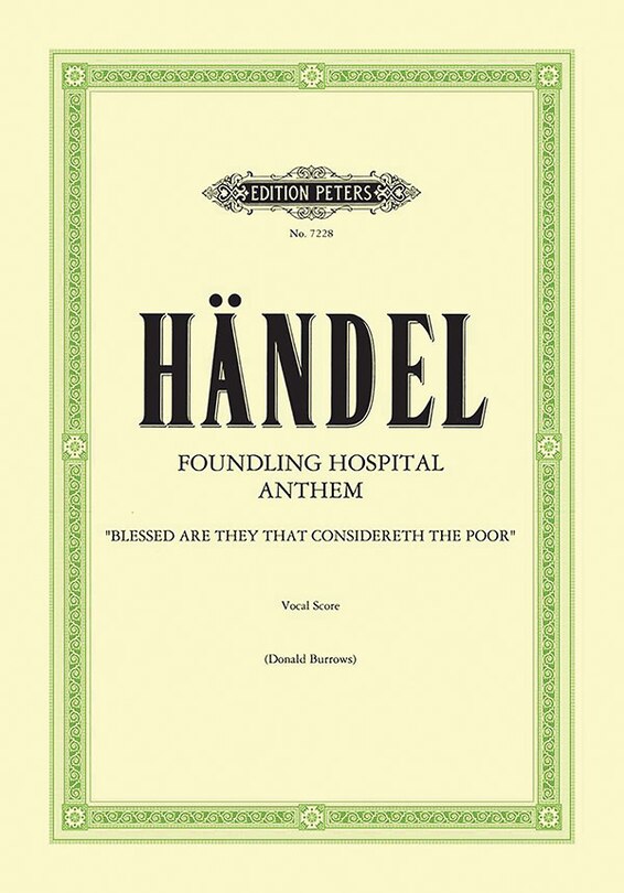 Front cover_Foundling Hospital Anthem