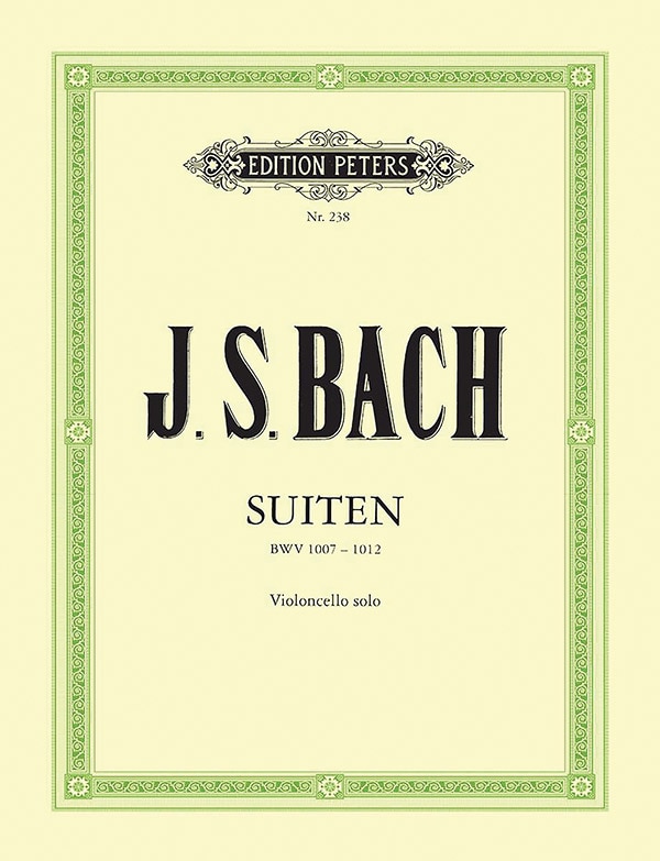 Couverture_Cello Suites Bwv 1007-1012 For Cello Solo