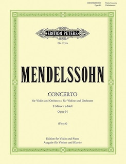 Front cover_Violin Concerto in E minor Op. 64 (Edition for Violin and Piano)