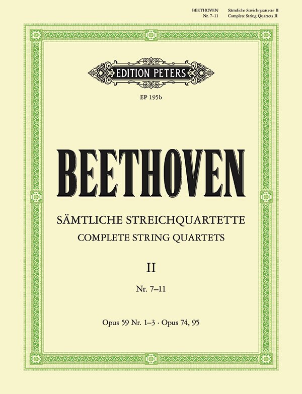 Front cover_Complete String Quartets - Nos. 7-11