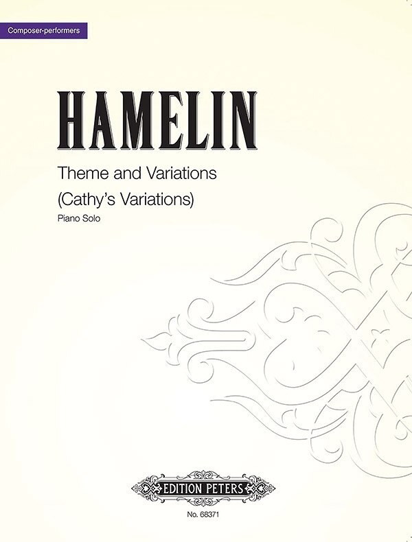 Front cover_Theme and Variations (Cathy's Variations) for Piano