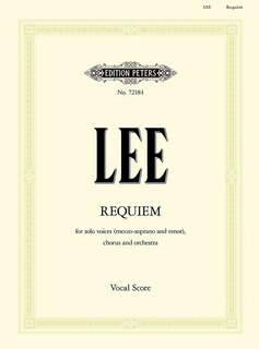 Couverture_Requiem for Solo Voices, Chorus and Orchestra (Vocal Score)