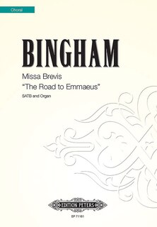 Front cover_Missa Brevis 'The Road to Emmaeus' for SATB Choir and Organ
