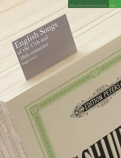 Front cover_English Songs of the 17th and 18th Centuries (High Voice)