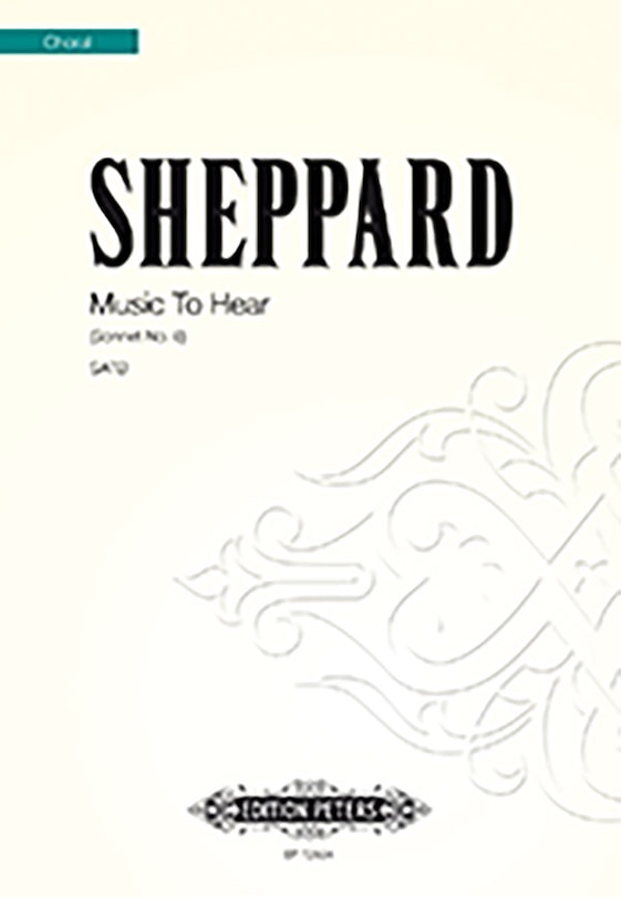 Front cover_Music To Hear for SATB Choir