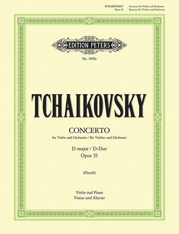 Front cover_Violin Concerto in D Op. 35 (Edition for Violin and Piano by the Composer)