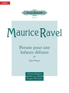Front cover_Pavane pour une Infante defunte for Piano
