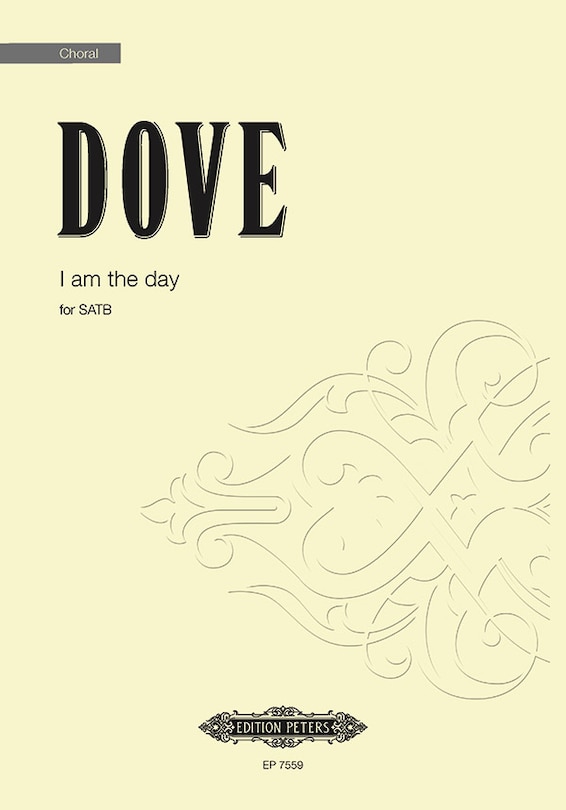 Front cover_I Am the Day - A Carol For Satb Choir