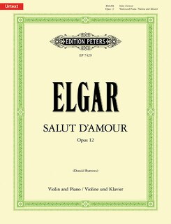 Couverture_Salut d'amour op. 12 for Violin and Piano