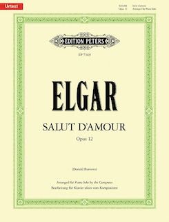 Couverture_Salut d'amour Op. 12 (Arranged for Piano Solo by the Composer