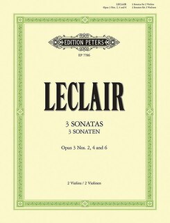 Front cover_3 Sonatas for 2 Violins