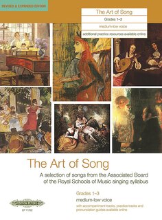 Front cover_The Art of Song, Grades 1-3 (Medium/Low Voice)