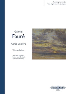 Front cover_Apres un reve for Voice and Piano (3 Keys in One - High/Medium/Low Voice)