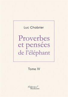 Couverture_Proverbes et pensées de l'éléphant