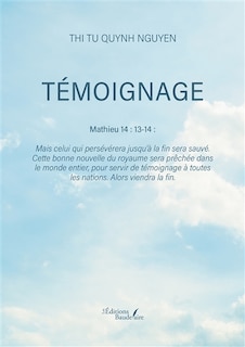 Front cover_Témoignage
