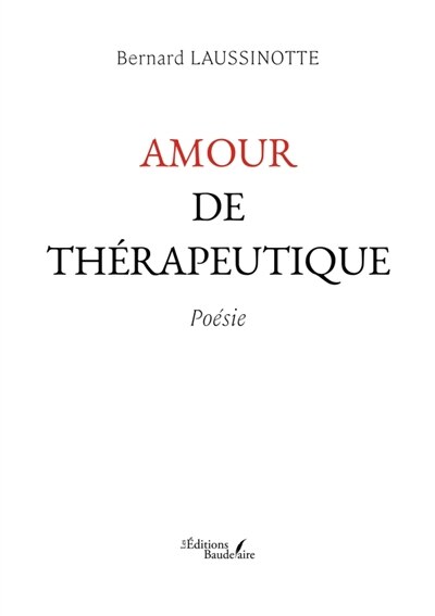 Couverture_Amour de th&eacute;rapeutique