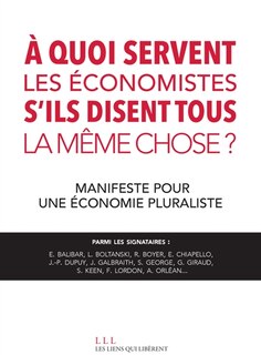 Front cover_A quoi servent les économistes s'ils disent tous la même chose ?