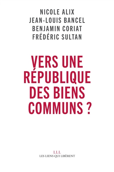 Front cover_Vers une République des biens communs ?